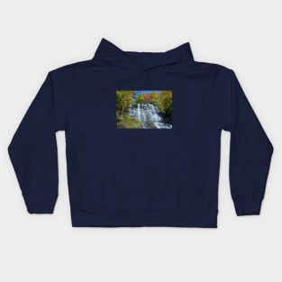 Amicalola Falls, Georgia, in Autumn Kids Hoodie